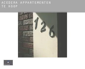 Acedera  appartementen te koop