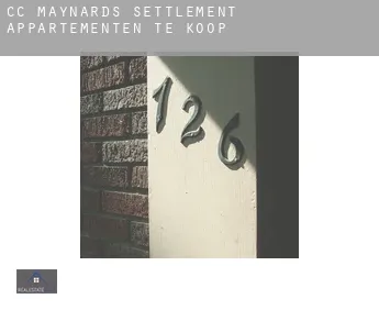 CC Maynards Settlement  appartementen te koop
