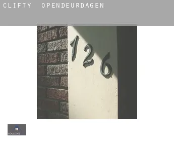 Clifty  opendeurdagen