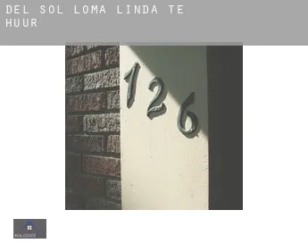 Del Sol-Loma Linda  te huur