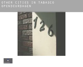 Other cities in Tabasco  opendeurdagen