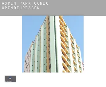 Aspen Park Condo  opendeurdagen