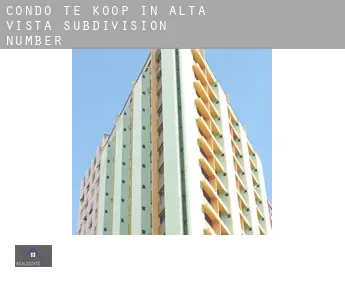 Condo te koop in  Alta Vista Subdivision Number 1