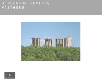 Henderson Springs  vastgoed