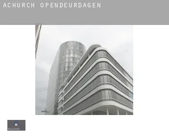 Achurch  opendeurdagen