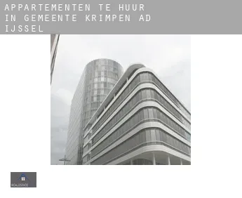 Appartementen te huur in  Gemeente Krimpen a/d IJssel