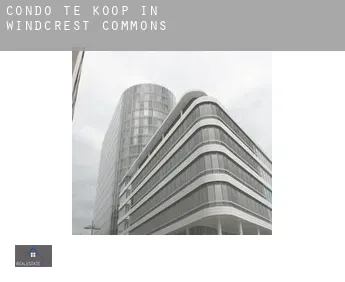 Condo te koop in Windcrest Commons