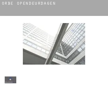 Orbe  opendeurdagen