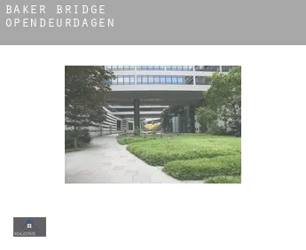 Baker Bridge  opendeurdagen