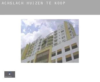 Achslach  huizen te koop