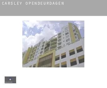 Carsley  opendeurdagen