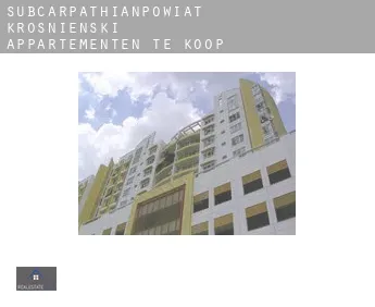 Powiat krośnieński (Subcarpathian Voivodeship)  appartementen te koop