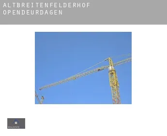 Altbreitenfelderhof  opendeurdagen