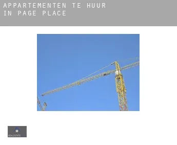 Appartementen te huur in  Page Place