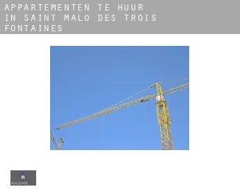 Appartementen te huur in  Saint-Malo-des-Trois-Fontaines