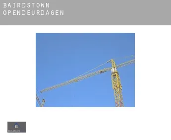 Bairdstown  opendeurdagen