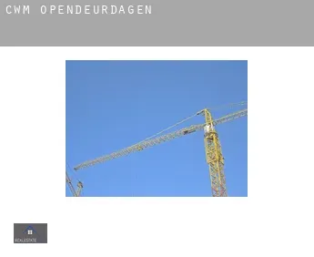 Cwm  opendeurdagen