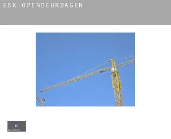 Esk  opendeurdagen