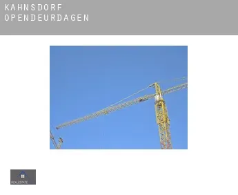 Kahnsdorf  opendeurdagen