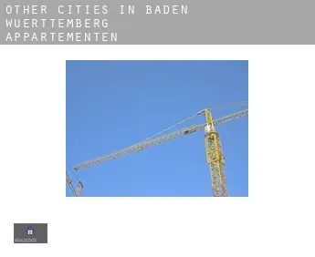 Other cities in Baden-Wuerttemberg  appartementen