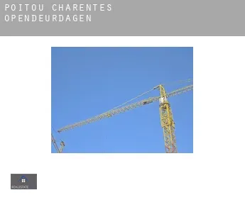 Poitou-Charentes  opendeurdagen