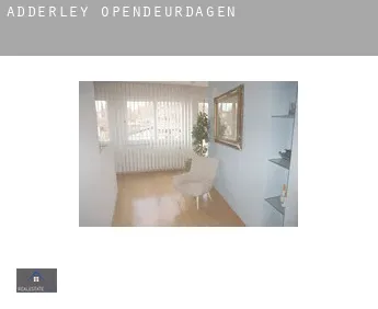 Adderley  opendeurdagen