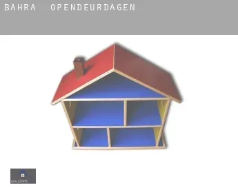 Bahra  opendeurdagen