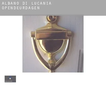 Albano di Lucania  opendeurdagen