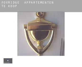 Foxridge  appartementen te koop