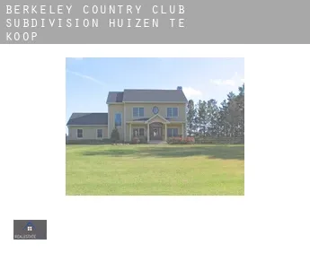 Berkeley Country Club Subdivision  huizen te koop