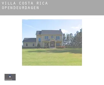 Villa de Costa Rica  opendeurdagen