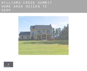 Williams Creek Summit Home Area  huizen te koop
