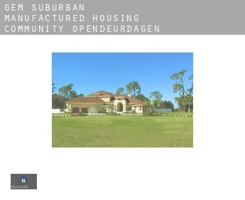 Gem Suburban Manufactured Housing Community  opendeurdagen