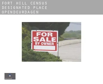 Fort Hill Census Designated Place  opendeurdagen