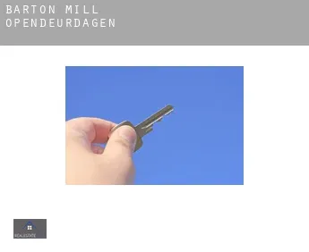 Barton Mill  opendeurdagen