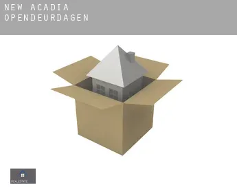 New Acadia  opendeurdagen
