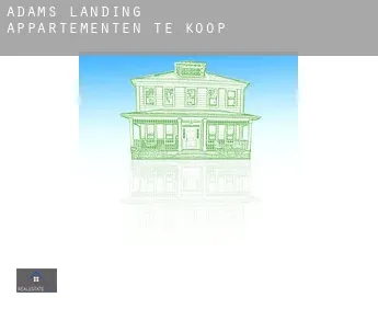 Adams Landing  appartementen te koop