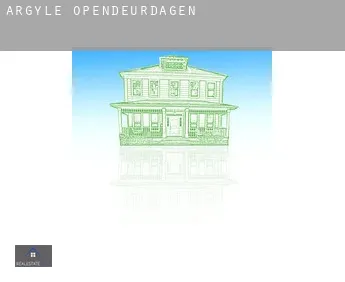 Argyle  opendeurdagen