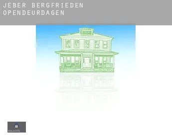 Jeber-Bergfrieden  opendeurdagen