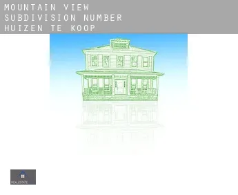 Mountain View Subdivision Number 11  huizen te koop