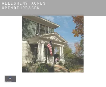 Allegheny Acres  opendeurdagen