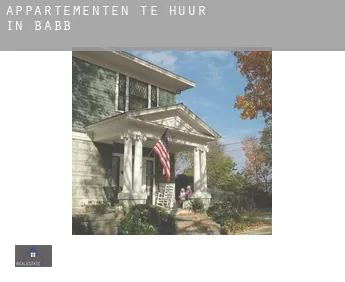 Appartementen te huur in  Babb