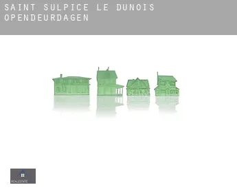 Saint-Sulpice-le-Dunois  opendeurdagen