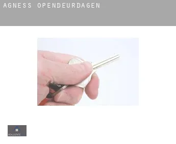 Agness  opendeurdagen