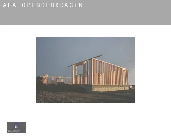 Afa  opendeurdagen