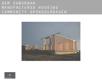 Gem Suburban Manufactured Housing Community  opendeurdagen