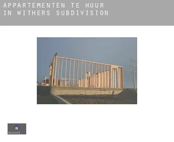 Appartementen te huur in  Withers Subdivision
