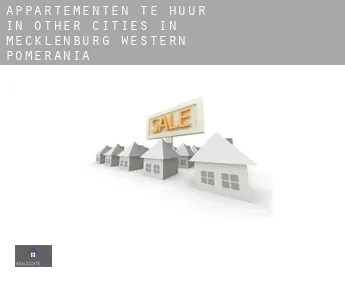 Appartementen te huur in  Other cities in Mecklenburg-Western Pomerania