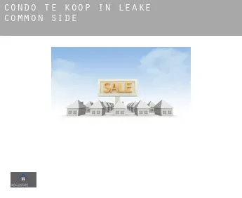 Condo te koop in  Leake Common Side