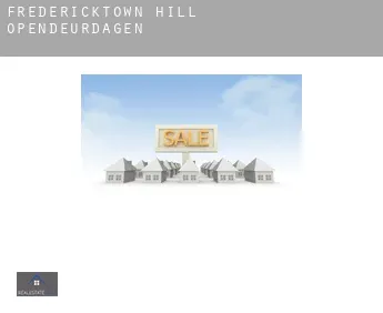Fredericktown Hill  opendeurdagen